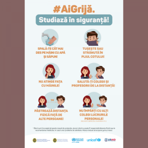 Ghidul elevului/elevei în contextul situației epidemiologice cu COVID-19